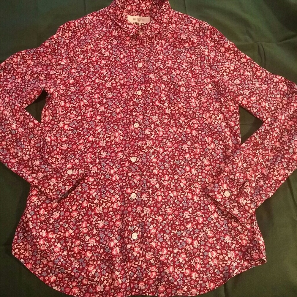 Floral Button Up - Picture 2 of 2